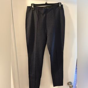 Pull on grey stretch pants